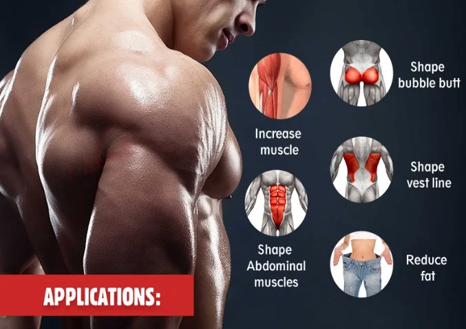 Aparat Sculptor Muscular Tesla EMS Sculpt HI-EMT + RF Remodelare corporala, Creare Masa Musculara, Tonifiere Abdomen, 4 Manipuli, Slabire intensiva NOVA4 - imagine 7