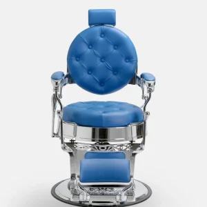 Scaun frizerie/ Barber chair Dduueett Mack NK Blue