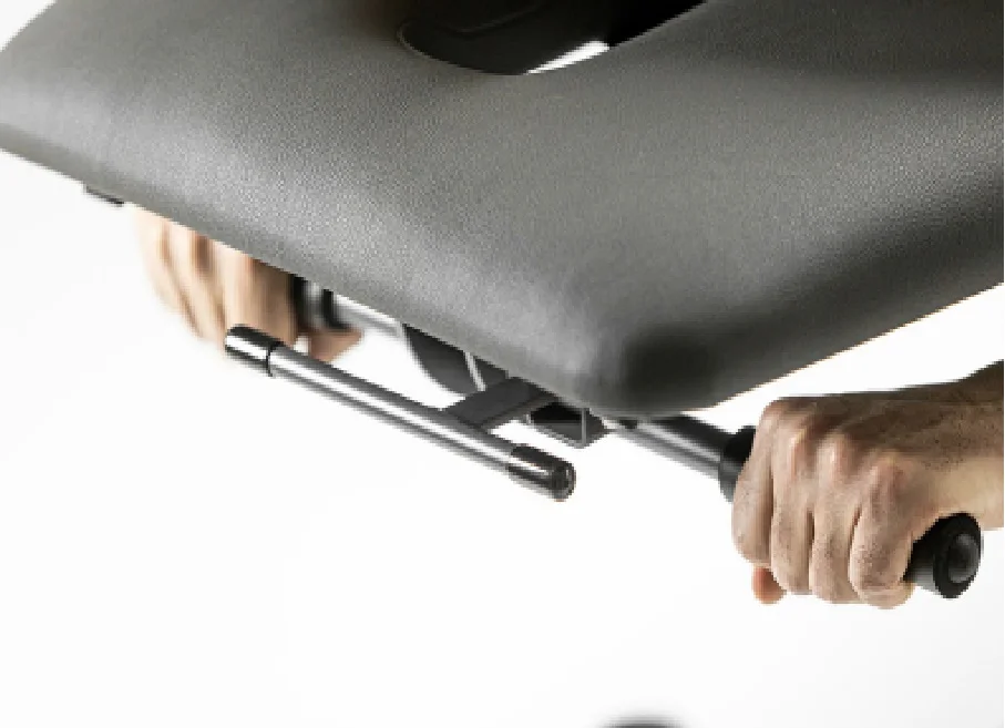 Masa electrica tratament (pat electric tratament) KANTON BURME gri inchis - imagine 6