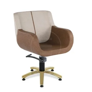 Scaun coafor / styling chair Alpeda Lotus Line Gold