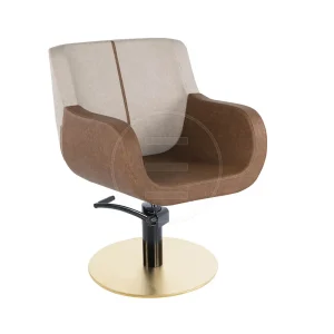 Scaun coafor / styling chair Alpeda Lotus Line Gold
