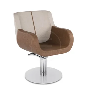 Scaun coafor / styling chair Alpeda Lotus Line Crom