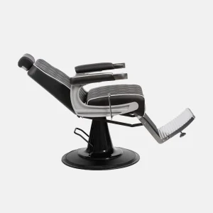 Scaun frizerie / Barber chair Dduueett Gon Black Silver