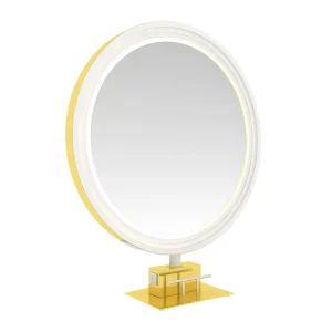 Post lucru coafor / styling unit ALPEDA Round Massive Wall, Gold