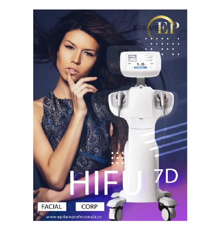 Aparat HIFU PLUTONIX 7D Transformer rejuvenare faciala remodelare corporala - imagine 4