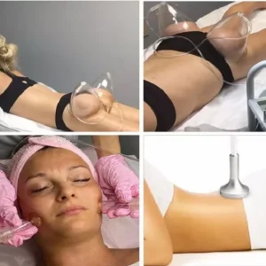 Aparat remodelare corporala 6 in 1 vacuum cupping, cavitatie 40K, radiofrecventa, reducere celulita, tonifiere, marire sani si fese, body conturing