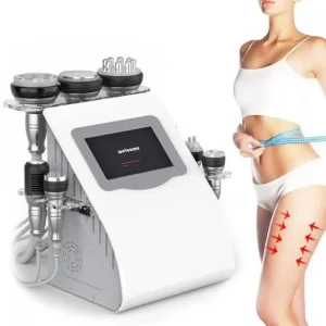 Aparat 8 in1 remodelare corporala si tratamente faciale  vacuum, cavitatie 2.0, radiofrecventa multipolara