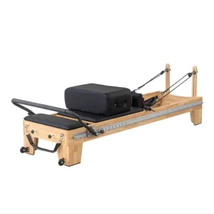 Aparat Reformer pentru pilates si yoga, profesional din lemn, pentru modelarea corpului, echipament de fitness