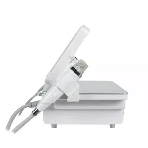 Aparat 2 in1 Golden Microneedeling si ciocan rece, tratament antiacneic, RF lifting, indepartare vergeturi si cicatrici, skin rejuvenation