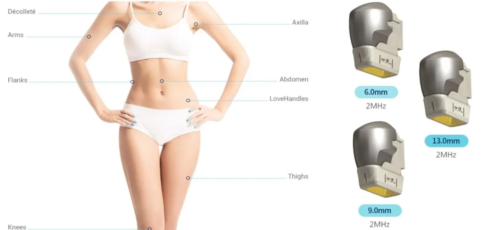 Aparat DUO 7D HIFU Plutonix si LIPOSlim, pentru rejuvenare faciala, remodelare corporala , High Intensity Focused Ultrasound, Skin Rejuvenation - imagine 3