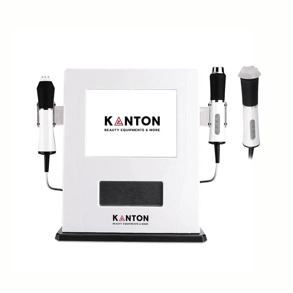Aparat Kanton 3 in 1 CO2 cu bule de oxigen ultrasunet vibratii radiofrecventa