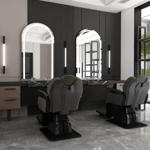 Post de lucru frizerie / barber styling unit Alpeda Ramon - imagine 3