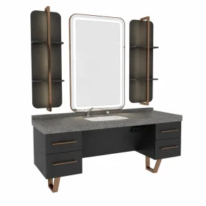 Post de lucru frizerie / barber styling unit Alpeda Sova - imagine 3